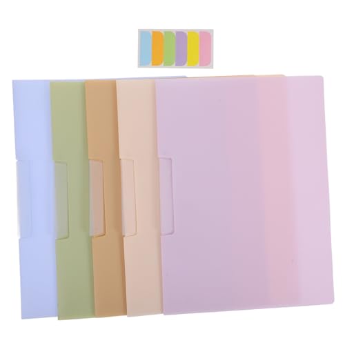 COMNESTBI 5Stücke Ordner mit Schwenkclip Teiliges Dokumentenmappe für Schule Büro und Präsentationen Drehbares Design Vielseitig Einsetzbar Robust COMNESTBI 5Stücke Ordner mit Schwenkclip Teiliges Dokumentenmappe für Schule Büro und Präsentationen Drehbares Design Vielseitig Einsetzbar Robust von COMNESTBI