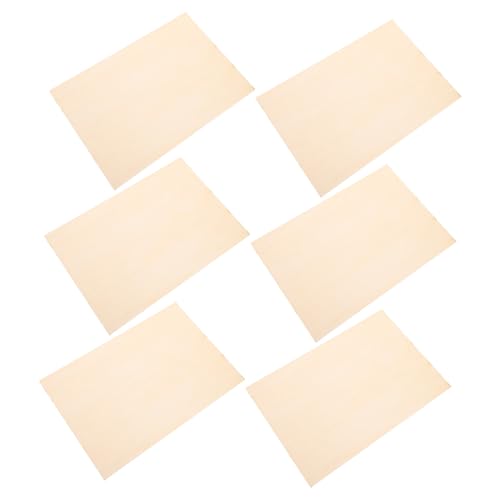 COMNESTBI 6 Stück Teiliges Unbehandelte Holzplatten für Diy Projekte Malerei Zeichnen Schnitzen und Basteln Bastelmaterial für Anwendungen COMNESTBI 6 Stück Teiliges Unbehandelte Holzplatten für Diy Projekte Malerei Zeichnen Schnitzen und Basteln Bastelmaterial für Anwendungen von COMNESTBI