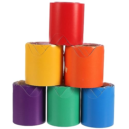 COMNESTBI 6Rollen Selbstklebende Bordüren für Pinnwände und Dekorative Bordüren für Kinderfreundliches Design COMNESTBI 6Rollen Selbstklebende Bordüren für Pinnwände und Dekorative Bordüren für Kinderfreundliches Design von COMNESTBI