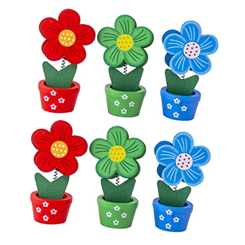 COMNESTBI 6Stücke Teiliges Blumen Memo Clip Holznotizhalter für Fotos Notizen und Segenskarten Vielseitige Verwendung Hohe Stabilität und Ansprechendes Design Bürodekoration COMNESTBI 6Stücke Teiliges Blumen Memo Clip Holznotizhalter für Fotos Notizen und Segenskarten Vielseitige Verwendung Hohe Stabilität und Ansprechendes Design Bürodekoration von COMNESTBI