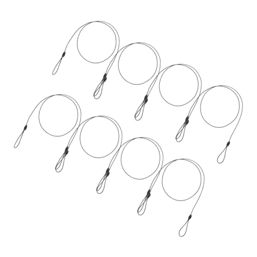 COMNESTBI 8 Stück Elastisches ID-Lanyard Federseil für Stylus-Stift Lanyard-ID-Halter Maske Tether Lanyard-Ausweishalter einziehbar Halsbandschnur berühren Halteleinen Nacken Plastik Schwarz COMNESTBI 8 Stück Elastisches ID-Lanyard Federseil für Stylus-Stift Lanyard-ID-Halter Maske Tether Lanyard-Ausweishalter einziehbar Halsbandschnur berühren Halteleinen Nacken Plastik Schwarz von COMNESTBI