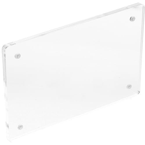 COMNESTBI Acryl Displayständer Transparenter Preisschildhalter Stabiler Etikettenständer für Geschäftslizenzen für Veranstaltungen Langlebig und Professionell COMNESTBI Acryl Displayständer Transparenter Preisschildhalter Stabiler Etikettenständer für Geschäftslizenzen für Veranstaltungen Langlebig und Professionell von COMNESTBI