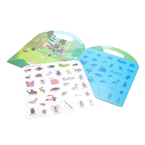 COMNESTBI Lustiges Aufkleberbuch für Kleinkinder Pädagogisches Lernspielzeug für Vorschulkinder Kognitive Entwicklung durch Kreative Aktivitäten COMNESTBI Lustiges Aufkleberbuch für Kleinkinder Pädagogisches Lernspielzeug für Vorschulkinder Kognitive Entwicklung durch Kreative Aktivitäten von COMNESTBI