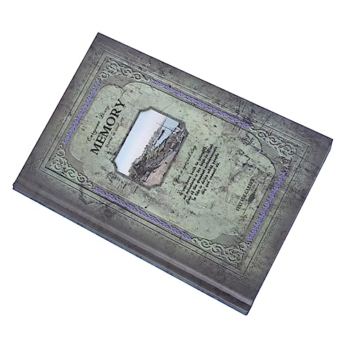 COMNESTBI Retro Notizbuch im Europäischen Stil Einfaches Notizheft für Schule Büro und Leicht und Tragbar für Notizen und Kreative Ideen von COMNESTBI