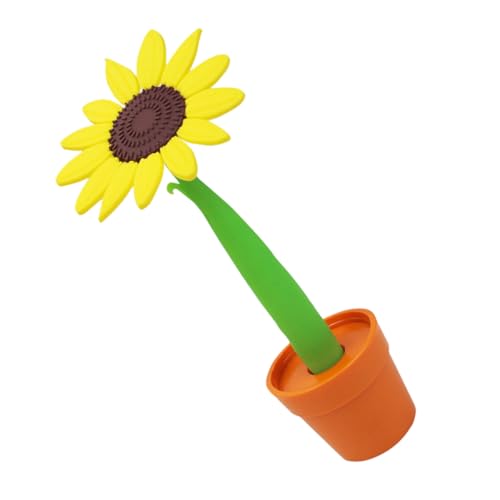 COMNESTBI Sonnenblumen Kugelschreiber Blumen Kugelschreiber Blumenform Kugelschreiber Pflanzenstift Sonnenblumen Schreibwaren Süße Stifte Für Frauen Neuartige Stifte Für Erwachsene von COMNESTBI