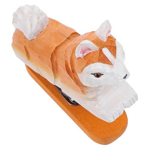 COMNESTBI Tierischer Hefter aus Holz Kreativer Dekorativer Hefter für Schule Büro und Zuhause Süßes Tierdesign für Heften Bastelprojekten COMNESTBI Tierischer Hefter aus Holz Kreativer Dekorativer Hefter für Schule Büro und Zuhause Süßes Tierdesign für Heften Bastelprojekten von COMNESTBI