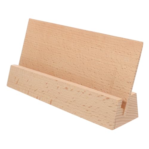 COMNESTBI Tischkalenderbasis aus Holz Postkartenbasis Tischkartenhalter Gedeckhalter Menüinhaber für Tische Kleiner Kartenhalter tragbarer Visitenkarteninhaber NAME Kartenhalter Beige COMNESTBI Tischkalenderbasis aus Holz Postkartenbasis Tischkartenhalter Gedeckhalter Menüinhaber für Tische Kleiner Kartenhalter tragbarer Visitenkarteninhaber NAME Kartenhalter Beige von COMNESTBI