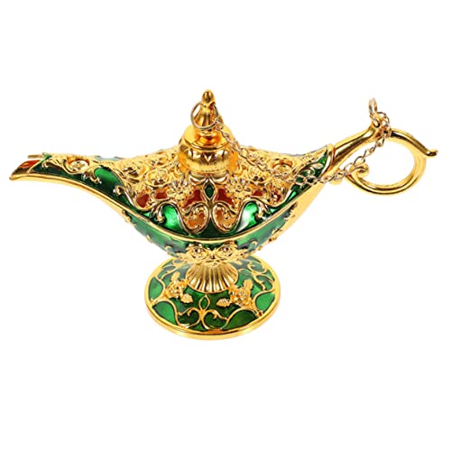 COMNESTBI Vintage Wunderlampe Metallgeschnitzte Tischdekoration Für Hochzeiten Partys Und Zuhause Arabische Stimmungslicht Dekoration Für Festlichkeiten Und Feiern COMNESTBI Vintage Wunderlampe Metallgeschnitzte Tischdekoration Für Hochzeiten Partys Und Zuhause Arabische Stimmungslicht Dekoration Für Festlichkeiten Und Feiern von COMNESTBI