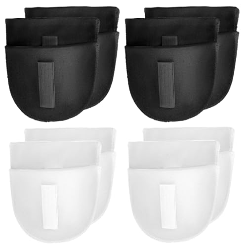 COMNICO 4 Paar Eingesetzte Schulterpolster Dicke 1,5 cm Atmungsaktive Schaumstoff-Pads Schräg Hohe und Niedrige Schulterpolster Nähzubehör für Damen und Herren, Blazer, Anzug, T-Shirt COMNICO 4 Paar Eingesetzte Schulterpolster Dicke 1,5 cm Atmungsaktive Schaumstoff-Pads Schräg Hohe und Niedrige Schulterpolster Nähzubehör für Damen und Herren, Blazer, Anzug, T-Shirt von COMNICO