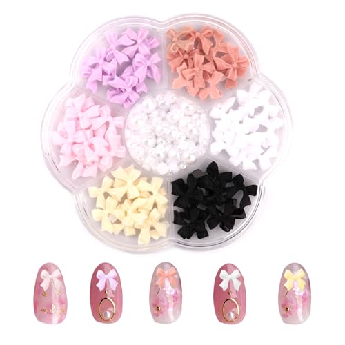 COMNICO Nagelanhänger 240 Stück Bunte Schleifenknoten-Nagelstecker-Strasssteine Kristall Nagelschleifen und Flache Perlen Nagelkunst Dekorationszubehör Acryl-Nagelzubehör für Nagelschmuck DIY-Basteln COMNICO Nagelanhänger 240 Stück Bunte Schleifenknoten-Nagelstecker-Strasssteine Kristall Nagelschleifen und Flache Perlen Nagelkunst Dekorationszubehör Acryl-Nagelzubehör für Nagelschmuck DIY-Basteln von COMNICO