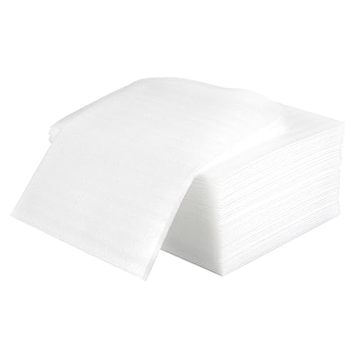 COMPUKAS 100Stücke Schaumwickeltaschen für Verpackung Dämpfung für Umzug und Versand von Geschirr Gläsern Küchenutensilien Material Schützend und Langlebig von COMPUKAS