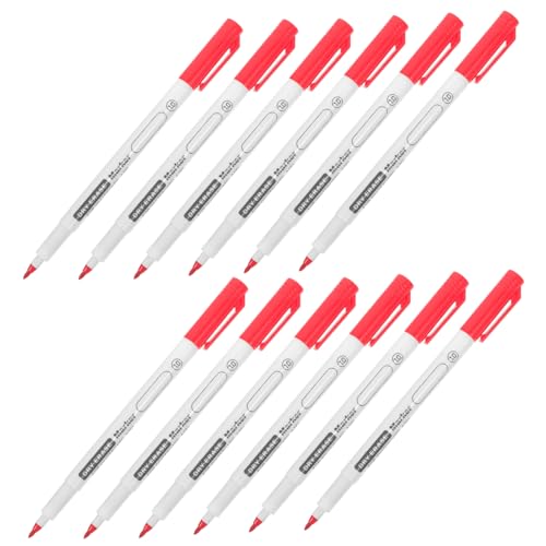 COMPUKAS 12Stücke Abwischbare Whiteboard Marker Feinspitze für Schule und Büro für Glatte Oberflächen Gesundes Material Leicht und Einfach zu Handhaben von COMPUKAS