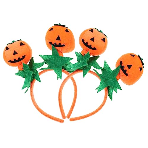 COMPUKAS 2 Stück Halloween Kürbis Stirnband Teilig Leichtes Atmungsaktives Party Haarband Bequemes Cosplay Kopfschmuck für Halloween Geburtstagsfeiern und Kostüm Events COMPUKAS 2 Stück Halloween Kürbis Stirnband Teilig Leichtes Atmungsaktives Party Haarband Bequemes Cosplay Kopfschmuck für Halloween Geburtstagsfeiern und Kostüm Events von COMPUKAS