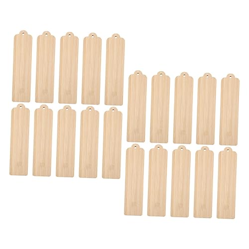 COMPUKAS 20Stücke DIY Holz Lesezeichen Unbehandelte Holztags für Kreative Bastelprojekte für Studenten Leser und Autoren Blanko Lesezeichen Gestalten COMPUKAS 20Stücke DIY Holz Lesezeichen Unbehandelte Holztags für Kreative Bastelprojekte für Studenten Leser und Autoren Blanko Lesezeichen Gestalten von COMPUKAS