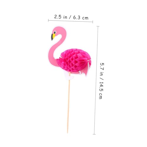 COMPUKAS 30 Stück Teiliges Hawaii Cake Picks Dekorative Tortendeko mit Flamingo-motiv Tropische Party Cake Ornaments für Geburtstags Sommerfeste Kreative Dessertdekor für Muffins und COMPUKAS 30 Stück Teiliges Hawaii Cake Picks Dekorative Tortendeko mit Flamingo-motiv Tropische Party Cake Ornaments für Geburtstags Sommerfeste Kreative Dessertdekor für Muffins und von COMPUKAS