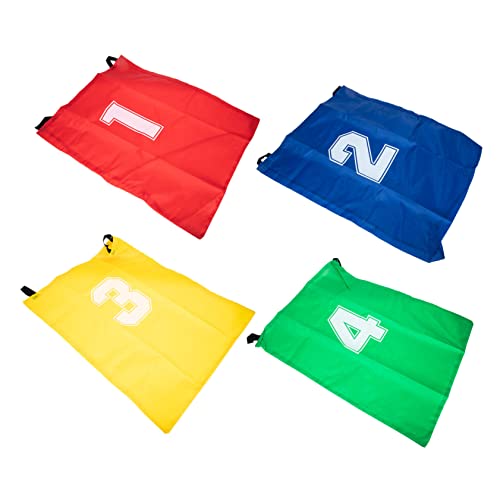 COMPUKAS 4 Stück Sprungsack Sackhüpftaschen für Hinterhof spielset Outdoor Outdoor Spiele Springspiel für interaktive springende Spielzeuge für Segeltuch von COMPUKAS