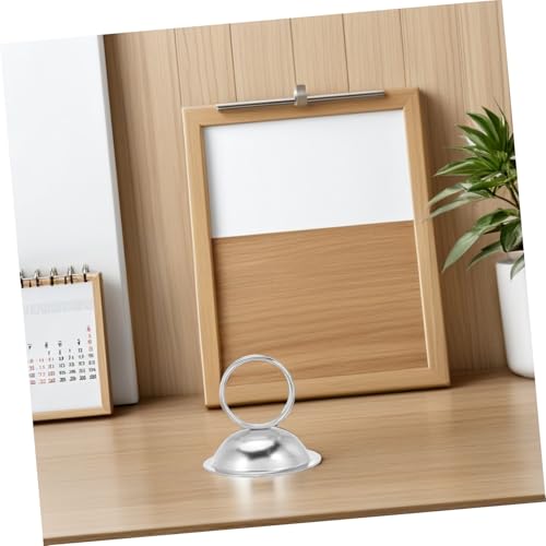 COMPUKAS 4 Stück Teiliges Tischkartenhalter aus Metall Kompakte Memo Fotokartenhalter für Büro Zuhause und Geschäft Eleganter und Praktischer Kartenständer zur Schreibtischorganisation COMPUKAS 4 Stück Teiliges Tischkartenhalter aus Metall Kompakte Memo Fotokartenhalter für Büro Zuhause und Geschäft Eleganter und Praktischer Kartenständer zur Schreibtischorganisation von COMPUKAS