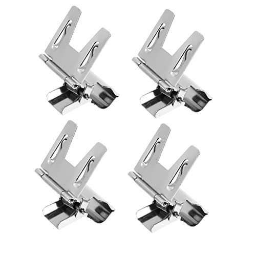 COMPUKAS 4Stücke Metall Preisschildhalter Robuste Clip Etikettenklemme für Supermärkte Einzelhandel und Veranstaltungen für Merchandising Anzeigen von COMPUKAS