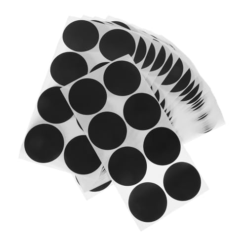 COMPUKAS 50 Blatt Schwarze Punktaufkleber Selbstklebende Runde Etiketten Beschreibbare Klebeetiketten für Büro Schule und Veranstaltungsorganisation Vielseitige Markierungsaufkleber COMPUKAS 50 Blatt Schwarze Punktaufkleber Selbstklebende Runde Etiketten Beschreibbare Klebeetiketten für Büro Schule und Veranstaltungsorganisation Vielseitige Markierungsaufkleber von COMPUKAS