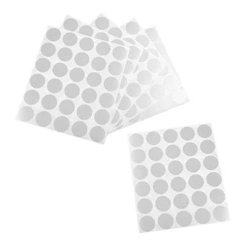 COMPUKAS 6 Blätter Selbstklebende Rubbelsticker Rund mit Abziehbarer Beschichtung Wiederablösbar für DIY Rubbelkarten Partyspiele Preise und Belohnungen COMPUKAS 6 Blätter Selbstklebende Rubbelsticker Rund mit Abziehbarer Beschichtung Wiederablösbar für DIY Rubbelkarten Partyspiele Preise und Belohnungen von COMPUKAS