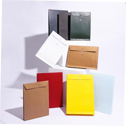 COMPUKAS 6 Stück Teiliges Dokumententaschen Schwarz Business Storage Case mit Großem Fassungsvermögen Leichter Dokumentenhalter für Büro Reisen Schule und Outdoor Stilvoller Organizer für von COMPUKAS