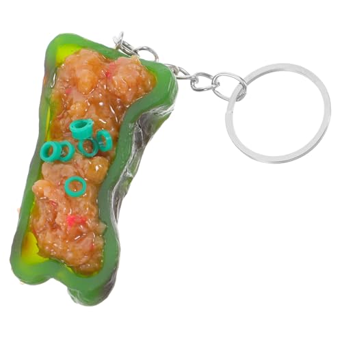 COMPUKAS Anhänger Essen Fast Food Schlüsselanhänger Schlüsselanhänger Für Handtaschen Charms Für Handtaschen Simulierter Lebensmittel Schlüsselanhänger Taschenanhänger Plüsch von COMPUKAS