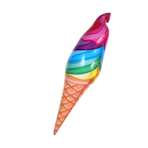 COMPUKAS Aufblasbarer PVC Dekoration in Regenbogenfarben Langlebiger Party dekorationsballon für Innen und Außen Realistisches Design für Geburtstagsfeiern und Kinderzimmer von COMPUKAS