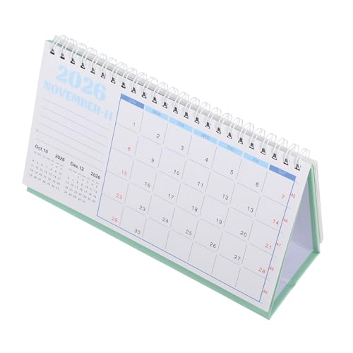 COMPUKAS Desktop Flip Calendar 2026: Minimalistischer Stehtischkalender 2025-2026.12 - Doppeldrahtbindung Mit Notizblock Für Die Moderne Büro- Und Lehrerplanung COMPUKAS Desktop Flip Calendar 2026: Minimalistischer Stehtischkalender 2025-2026.12 - Doppeldrahtbindung Mit Notizblock Für Die Moderne Büro- Und Lehrerplanung von COMPUKAS