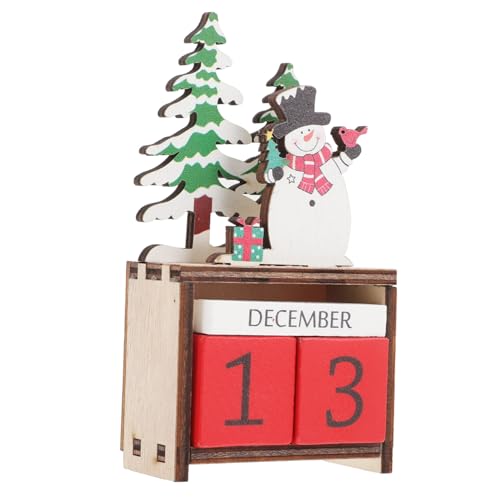 COMPUKAS Holz Adventskalender Schneemann Weihnachtsdeko zum Stellen Verstellbarer Countdown Kalender für Tisch Deko Langlebiger DIY Weihnachtscountdown für COMPUKAS Holz Adventskalender Schneemann Weihnachtsdeko zum Stellen Verstellbarer Countdown Kalender für Tisch Deko Langlebiger DIY Weihnachtscountdown für von COMPUKAS
