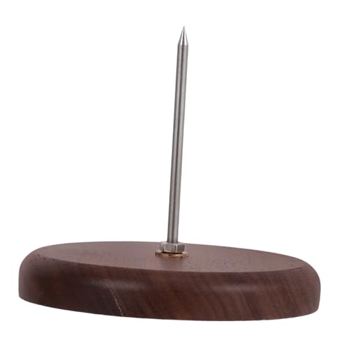 COMPUKAS Holz Memo Holder aus Walnuss Praktischer Spike für Restaurant Stabiler Rechnungshalter aus Metall für Büro Bar Milchtee Shop Organisierter Desktop Bill Organizer COMPUKAS Holz Memo Holder aus Walnuss Praktischer Spike für Restaurant Stabiler Rechnungshalter aus Metall für Büro Bar Milchtee Shop Organisierter Desktop Bill Organizer von COMPUKAS