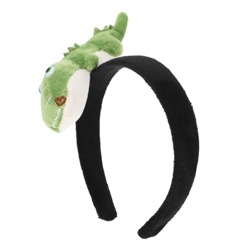 COMPUKAS Krokodil-Puppenanhänger Cosplay-Kopfschmuck Neuheits-Stirnband Verkaufsstand Karikatur dekorativ Haarzubehör Haarband aus Stoff Kleid Festival Party Tuch favorisieren PP Baumwolle COMPUKAS Krokodil-Puppenanhänger Cosplay-Kopfschmuck Neuheits-Stirnband Verkaufsstand Karikatur dekorativ Haarzubehör Haarband aus Stoff Kleid Festival Party Tuch favorisieren PP Baumwolle von COMPUKAS