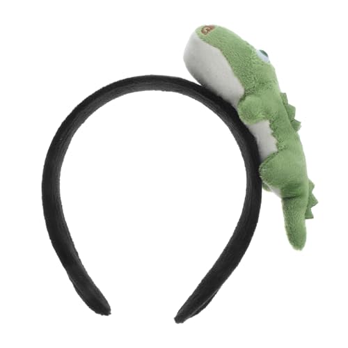 COMPUKAS Kawaii Grüner Alligator Haarband Lustiges Party-kopfschmuck-accessoire Für Cosplay Festivals Und Themenfeiern Einzigartige Form Stabil Weich Und Bequem Für Geeignet von COMPUKAS