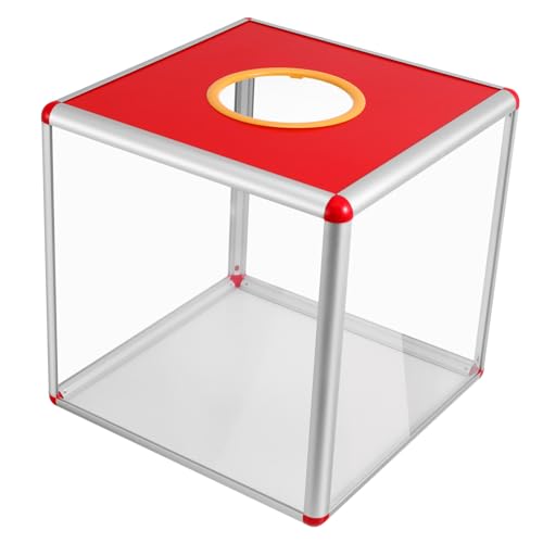COMPUKAS Lotteriebox aus Transparente Vorschlagsbox mit Vier Langlebiger Ticketaufbewahrungskasten für Veranstaltungen und Verlosungen COMPUKAS Lotteriebox aus Transparente Vorschlagsbox mit Vier Langlebiger Ticketaufbewahrungskasten für Veranstaltungen und Verlosungen von COMPUKAS