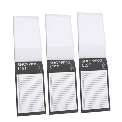 COMPUKAS Magnetischer Notizblock mit Einkaufslistenfunktion Abreißbar für Kühlschrank und Whiteboard Praktisches Memo Pad mit Starkem Magnetrücken Multifunktional und Leicht zu Beschreiben von COMPUKAS