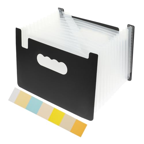 COMPUKAS Multifunktionaler Gutscheinorganisator Tragbarer Quittungsinhaber mit Fächern für Büro Schule und Reisen Lösung für Dateiorganisation von COMPUKAS