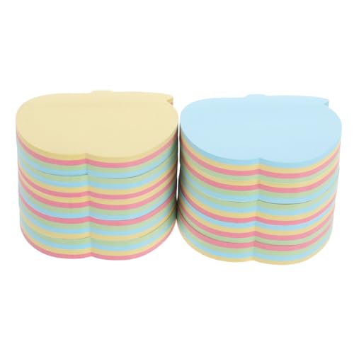 CONGARTENO 10 Packungen Bunte Selbstklebende Haftnotizen Apfelform Wiederverwendbare Blanko Notizzettel Praktische Memo Pads für Büro und Zuhause Großer Vorrat für Schnelle Notizen und CONGARTENO 10 Packungen Bunte Selbstklebende Haftnotizen Apfelform Wiederverwendbare Blanko Notizzettel Praktische Memo Pads für Büro und Zuhause Großer Vorrat für Schnelle Notizen und von CONGARTENO