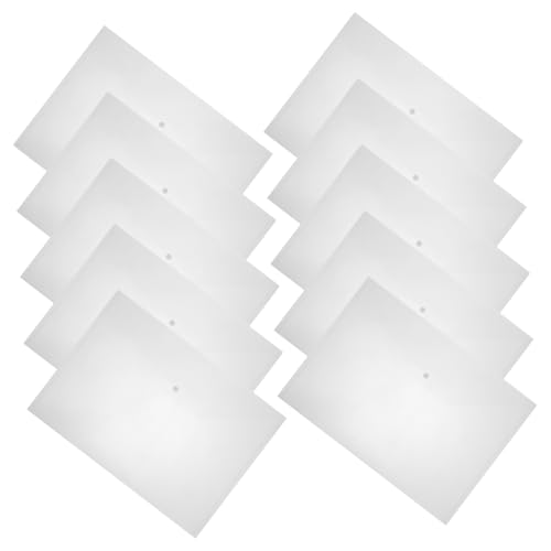 CONGARTENO 10 Stück Teiliges Dokumententaschen Transparent Praktische Leichte Aufbewahrungstaschen für Büro und Schule Vielseitige Dateiordner zur Sicheren Organisation Wichtiger Papiere CONGARTENO 10 Stück Teiliges Dokumententaschen Transparent Praktische Leichte Aufbewahrungstaschen für Büro und Schule Vielseitige Dateiordner zur Sicheren Organisation Wichtiger Papiere von CONGARTENO