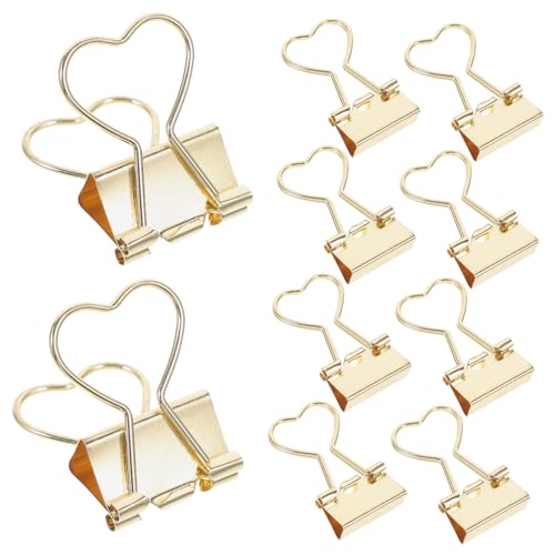 CONGARTENO 10 Stück Teiliges Kleine Bunte Metall Binder Clips Vielseitige Büroklammern für Notizen Dokumente Fotos Stabile Langlebige Papierklemmen für Büro Schule und Zuhause CONGARTENO 10 Stück Teiliges Kleine Bunte Metall Binder Clips Vielseitige Büroklammern für Notizen Dokumente Fotos Stabile Langlebige Papierklemmen für Büro Schule und Zuhause von CONGARTENO