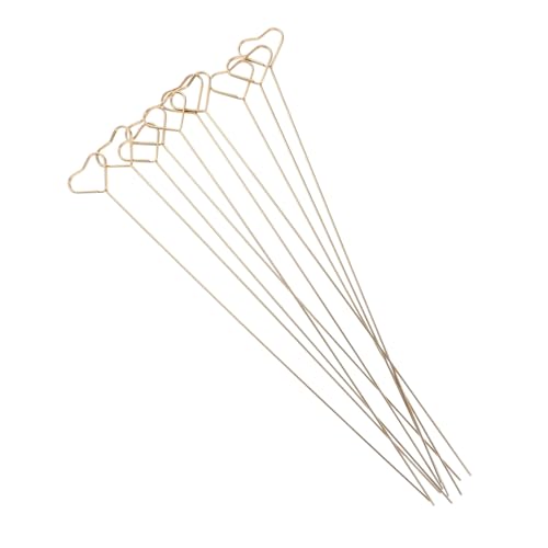 CONGARTENO 10 Stück Teiliges Metall Herzförmige Kartenhalter für Blumensträuße Stabile Blumenstecker mit Gabelkopf Vielseitig als Menükartenhalter für Hochzeiten und Festlichkeiten CONGARTENO 10 Stück Teiliges Metall Herzförmige Kartenhalter für Blumensträuße Stabile Blumenstecker mit Gabelkopf Vielseitig als Menükartenhalter für Hochzeiten und Festlichkeiten von CONGARTENO