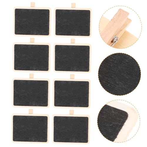 CONGARTENO 10 Stück Teiliges Mini Holz Memo Clip mit Kleinen Beschreibbaren Tafeln Kreative Fotohalter und Notizenclips für Büro und Wohnraumdekoration CONGARTENO 10 Stück Teiliges Mini Holz Memo Clip mit Kleinen Beschreibbaren Tafeln Kreative Fotohalter und Notizenclips für Büro und Wohnraumdekoration von CONGARTENO