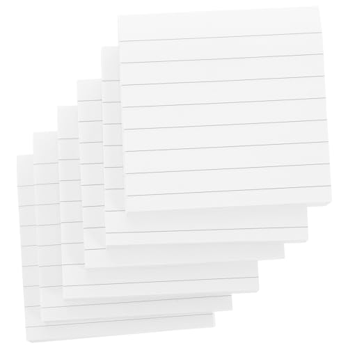 CONGARTENO 10 Stück Teiliges Selbstklebende Memo Pads mit Querlinien Quadratische Haftnotizen aus Weißem Kraftpapier Praktische Notizblöcke für Schule Büro und Alltag Rückstandsfrei Ablösbar CONGARTENO 10 Stück Teiliges Selbstklebende Memo Pads mit Querlinien Quadratische Haftnotizen aus Weißem Kraftpapier Praktische Notizblöcke für Schule Büro und Alltag Rückstandsfrei Ablösbar von CONGARTENO