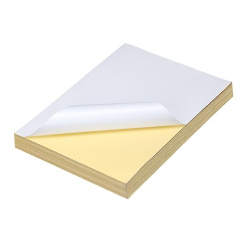 CONGARTENO 100 Stück Selbstklebendes Etikettenpapier Weiß Hochglänzend Bedruckbar Für Tintenstrahl und Laserdrucker Büro Schule Praktisch Einfach Abreißbar CONGARTENO 100 Stück Selbstklebendes Etikettenpapier Weiß Hochglänzend Bedruckbar Für Tintenstrahl und Laserdrucker Büro Schule Praktisch Einfach Abreißbar von CONGARTENO