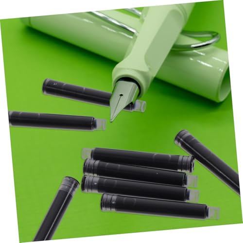 CONGARTENO 100 Stück Teiliges Füllfederhalter Tintenpatronen Austauschbare Patronen in Schwarz Blau Rot Langlebig und Leicht Geeignet für Schule Büro und Zuhause CONGARTENO 100 Stück Teiliges Füllfederhalter Tintenpatronen Austauschbare Patronen in Schwarz Blau Rot Langlebig und Leicht Geeignet für Schule Büro und Zuhause von CONGARTENO