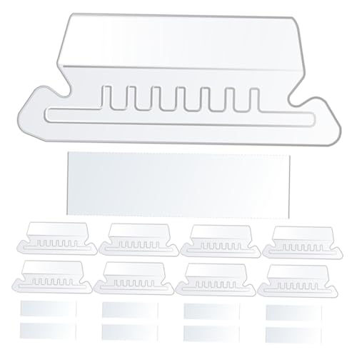 CONGARTENO 100 Stück Teiliges Transparente PVC Hängeregister registerkarten für Aktenordner Wiederverwendbare Dateiordner etiketten zum Beschriften Platzsparend und Langlebig für Geordnete CONGARTENO 100 Stück Teiliges Transparente PVC Hängeregister registerkarten für Aktenordner Wiederverwendbare Dateiordner etiketten zum Beschriften Platzsparend und Langlebig für Geordnete von CONGARTENO