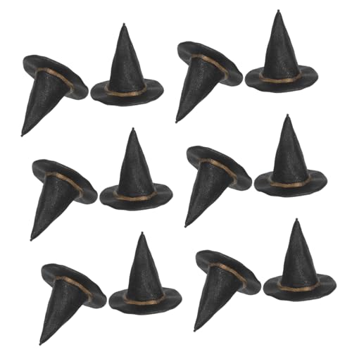 CONGARTENO 12 Stück Teiliges Mini Hexenhüte Halloween Bastelzubehör Kleine Hexenhüte für Puppenhaus Dekoration DIY Handwerk Festliche Tischdeko Geschenkideen CONGARTENO 12 Stück Teiliges Mini Hexenhüte Halloween Bastelzubehör Kleine Hexenhüte für Puppenhaus Dekoration DIY Handwerk Festliche Tischdeko Geschenkideen von CONGARTENO