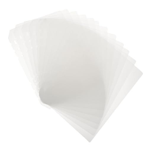 CONGARTENO 12 Stück Teiliges PP Trennblätter Transparente Matte Binder Dividers mit Löchern Beschreibbare Tabs Praktische Ordner Trennwände für Notizbuch Planer und Schnellhefter CONGARTENO 12 Stück Teiliges PP Trennblätter Transparente Matte Binder Dividers mit Löchern Beschreibbare Tabs Praktische Ordner Trennwände für Notizbuch Planer und Schnellhefter von CONGARTENO