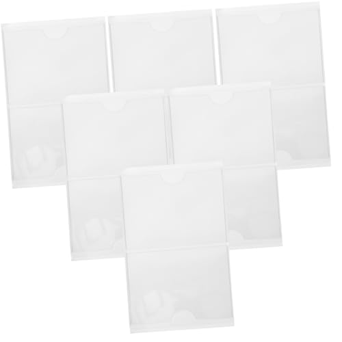CONGARTENO 12 Stück Teiliges Transparentes Kartenpouches Selbstklebend Klare Kartenhüllen Vielseitige Klebetaschen für Etiketten Visitenkarten Praktische Organisationslösung für Büro und CONGARTENO 12 Stück Teiliges Transparentes Kartenpouches Selbstklebend Klare Kartenhüllen Vielseitige Klebetaschen für Etiketten Visitenkarten Praktische Organisationslösung für Büro und von CONGARTENO