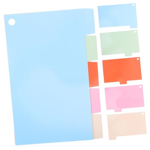 CONGARTENO 15 Blatt Farbige Indexkarten Register mit Beschreibbaren Tabs Papier trennblätter Praktische Organizer für Notebooks Tagebücher Journale Geeignet für Schule und Büro CONGARTENO 15 Blatt Farbige Indexkarten Register mit Beschreibbaren Tabs Papier trennblätter Praktische Organizer für Notebooks Tagebücher Journale Geeignet für Schule und Büro von CONGARTENO