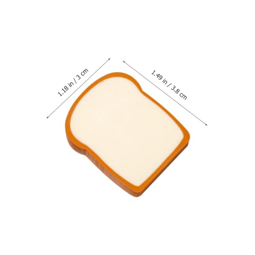 CONGARTENO 16 Stück Teiliges Toast form Radiergummis aus Langlebigem Tpr Material Bunte Radiergummis für Schule Party Mitgebsel und Kreative Geschenkideen CONGARTENO 16 Stück Teiliges Toast form Radiergummis aus Langlebigem Tpr Material Bunte Radiergummis für Schule Party Mitgebsel und Kreative Geschenkideen von CONGARTENO