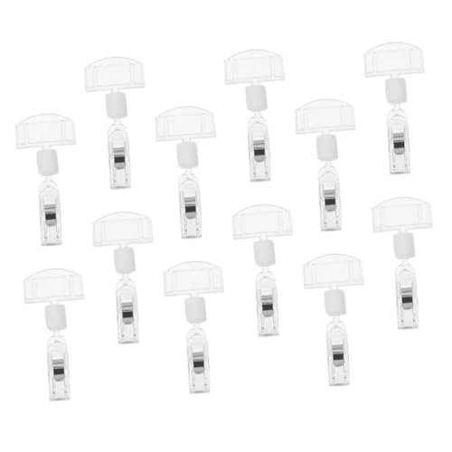 CONGARTENO 16 Stück Teiliges Transparente Werbeclip Halter Vielseitig für Preisschilder Namensschilder Merchandising Schilder Displays Langlebig Praktisch für Geschäft und Werbung CONGARTENO 16 Stück Teiliges Transparente Werbeclip Halter Vielseitig für Preisschilder Namensschilder Merchandising Schilder Displays Langlebig Praktisch für Geschäft und Werbung von CONGARTENO